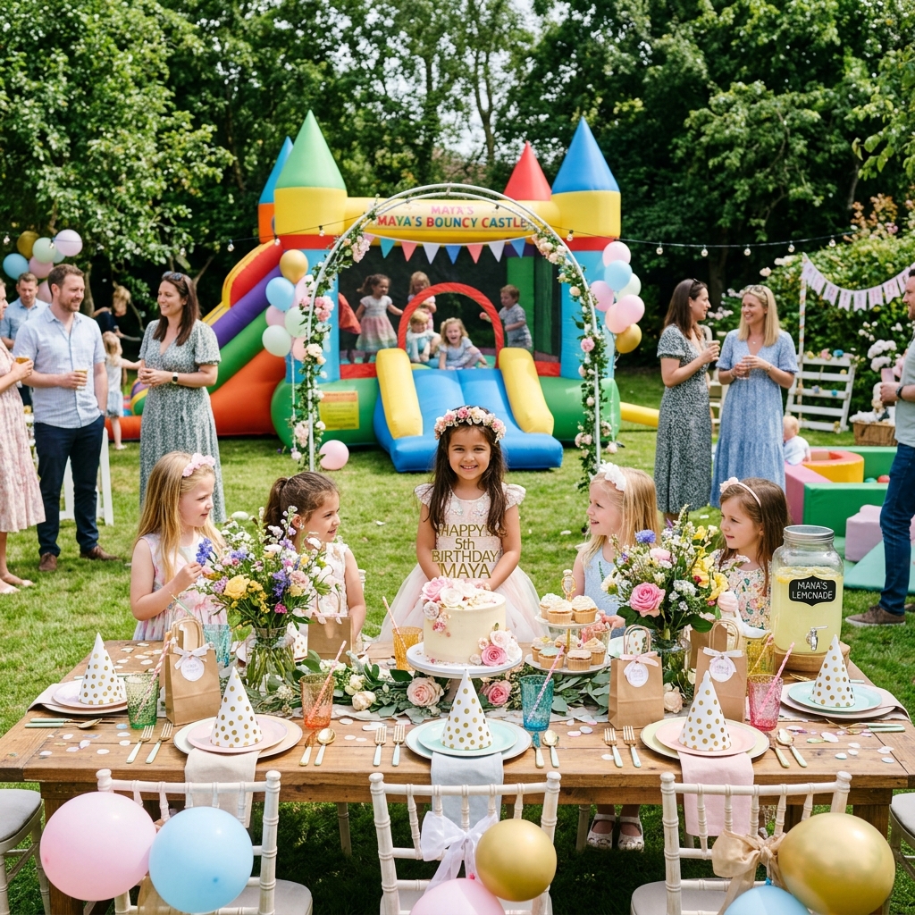 Festa Infantil Cheia de Balões e Alegria